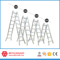 High quality Aluminum multifunction ladder, step ladder,multi purpose ladder